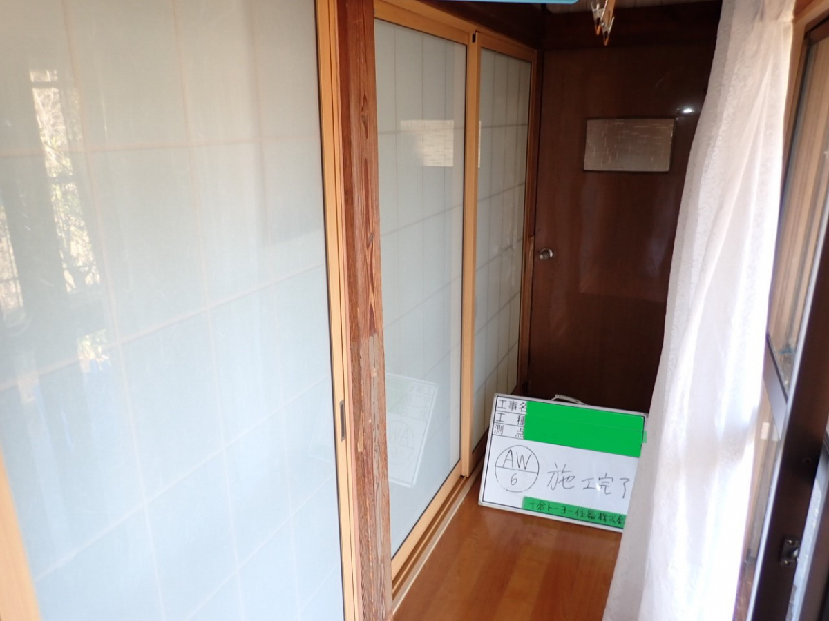 十倉トーヨー住器の寝室への内窓設置（深夜・早朝の防音対策）の施工後の写真3