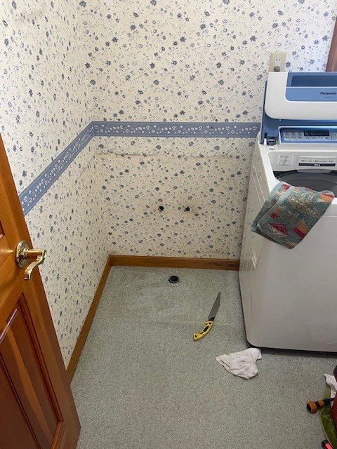 十倉トーヨー住器の洗面化粧台を交換しました。の施工後の写真2