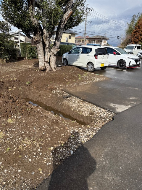 十倉トーヨー住器のカーポート、フェンス設置工事の施工前の写真3