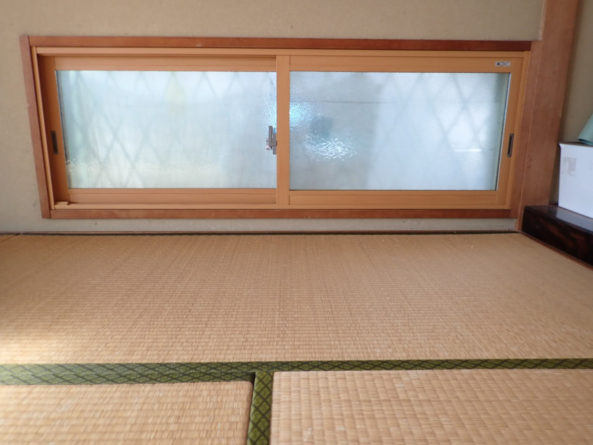 十倉トーヨー住器の和室にも内窓をの施工後の写真1