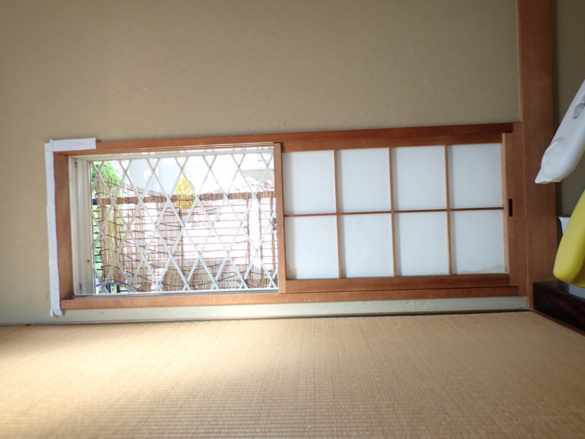 十倉トーヨー住器の和室にも内窓をの施工前の写真1