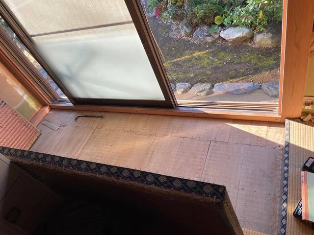 十倉トーヨー住器の内窓（インプラス）を取付け、断熱工事の施工後の写真2