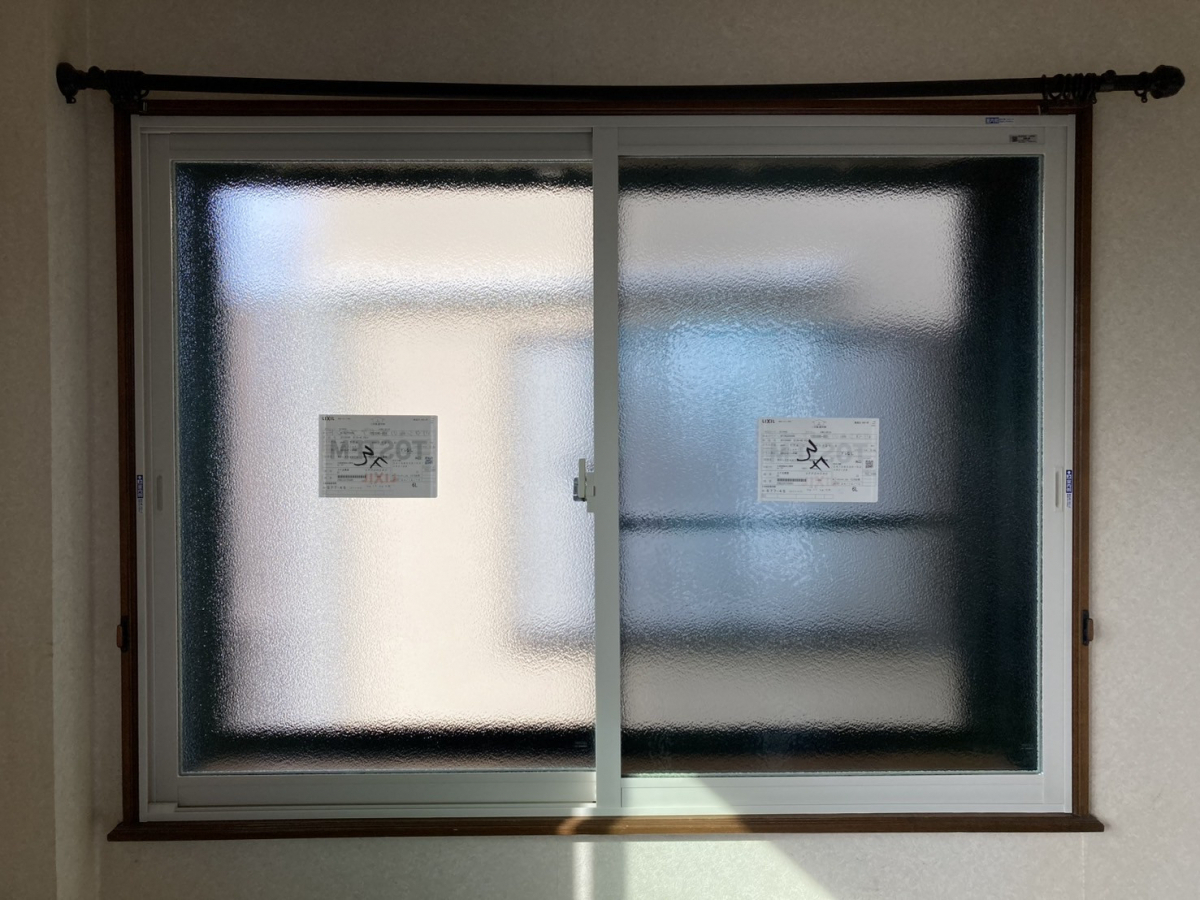 セイナントーヨー住器の内窓インプラス(二重窓)リフォームの施工後の写真1