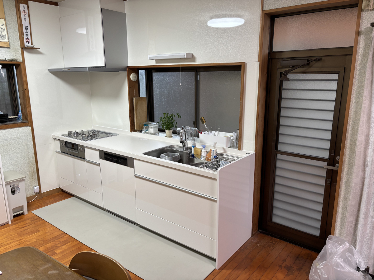 セイナントーヨー住器のキッチンリフォームの施工後の写真1