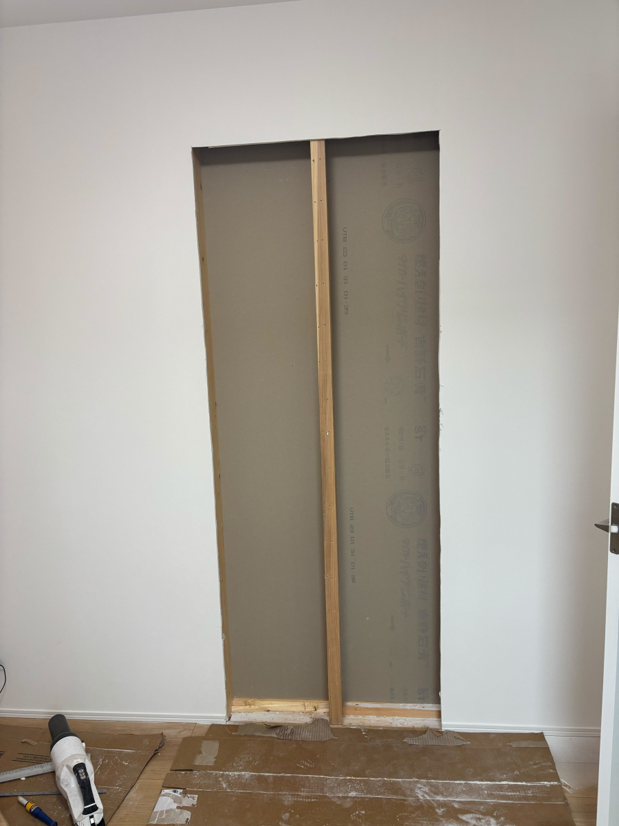 弓浜建材の室内ドアの工事もやってます！の施工前の写真1