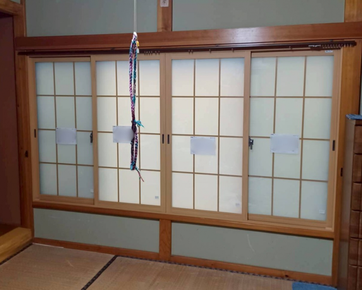 永光トーヨー住器の【気仙沼市】和室に合う内窓はこちら！補助金でお得に設置できました。の施工後の写真1