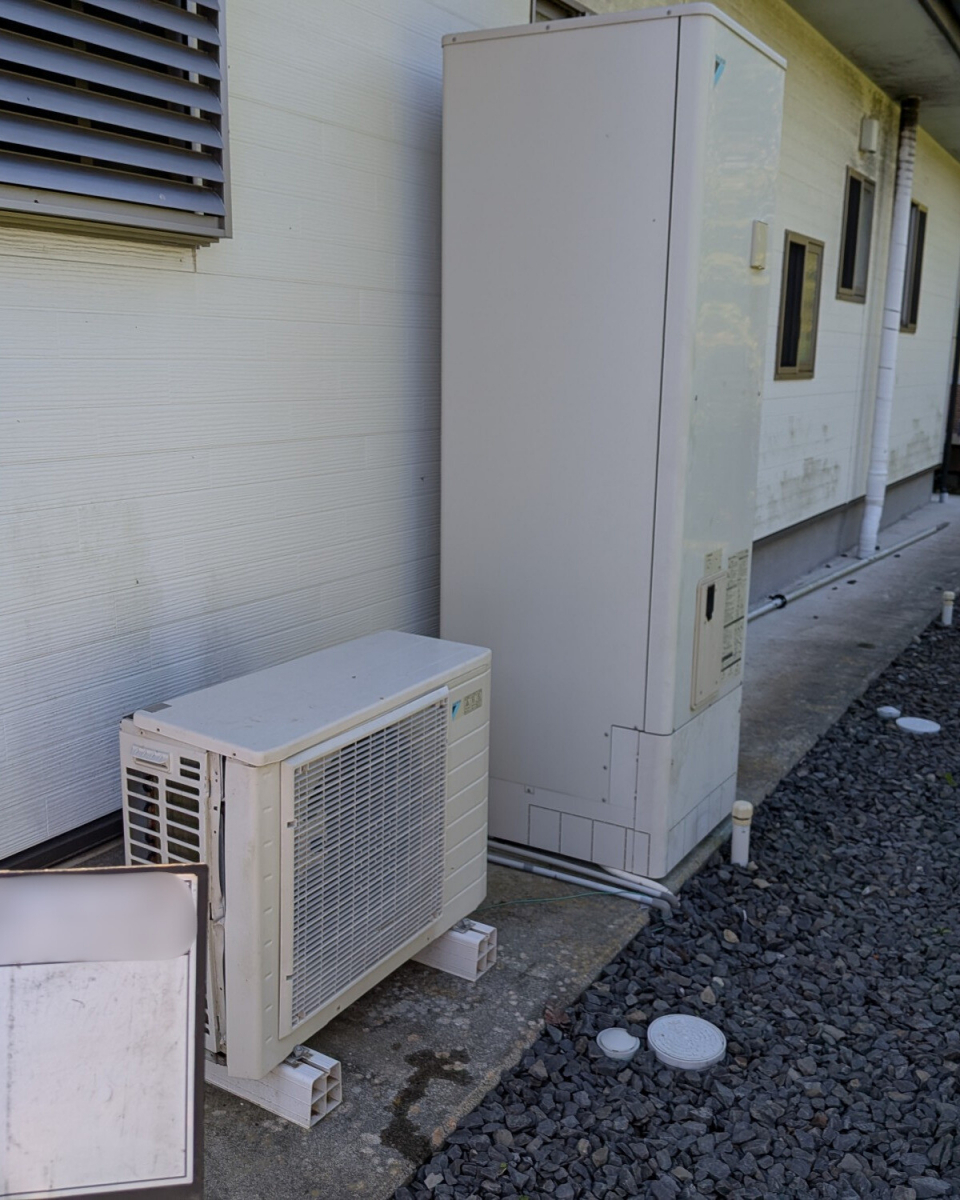 永光トーヨー住器の【気仙沼市】補助金でお得に！省エネ効果のあるエコキュートへ交換しました。の施工前の写真1