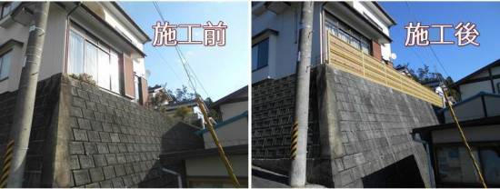 永光トーヨー住器の和風住宅に合う京香大津垣フェンスの施工施工事例写真1