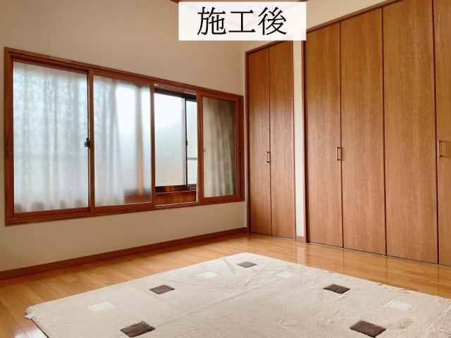 永光トーヨー住器の寝室改修工事の施工後の写真1