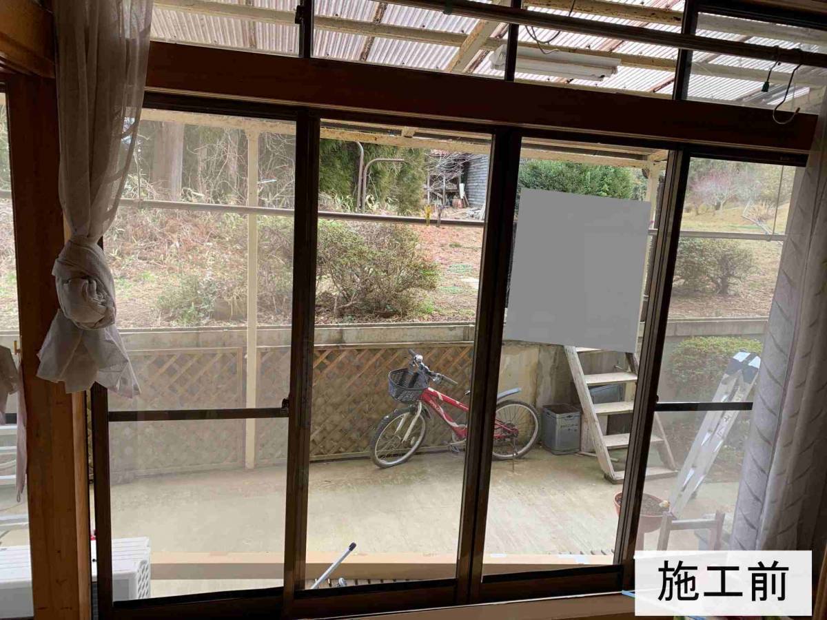 永光トーヨー住器の内窓設置工事の施工前の写真1