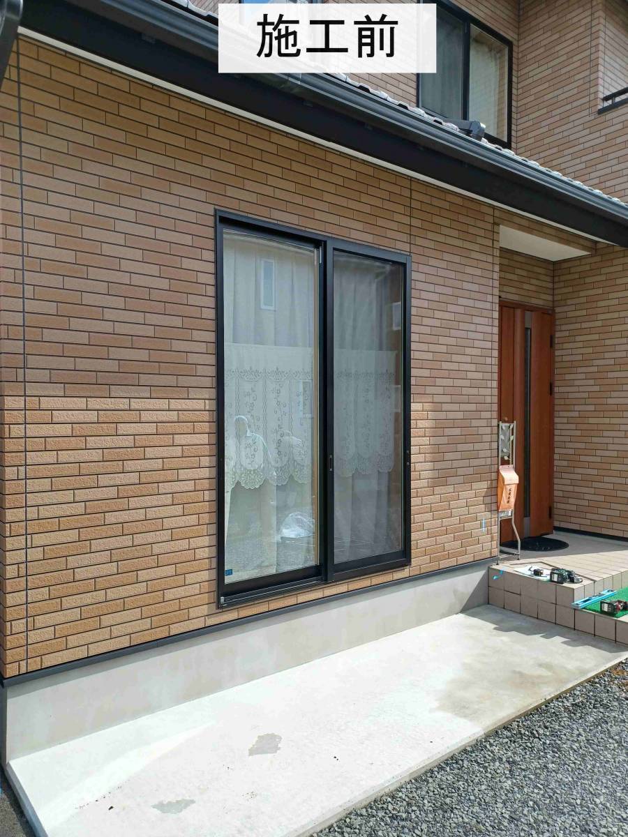 永光トーヨー住器のサンルーム工事工事の施工前の写真1