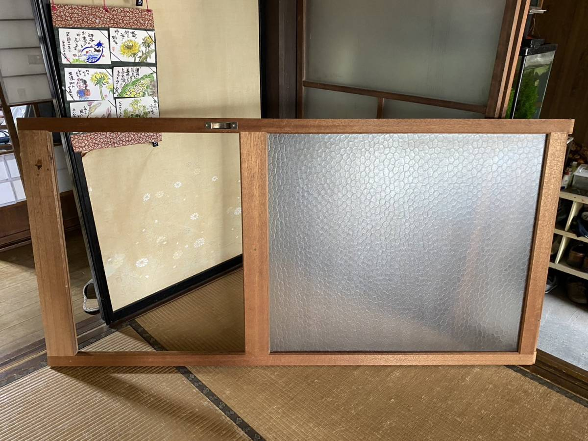 スルガリックス 静岡店の木製建具のガラスを交換してほしいの施工前の写真1