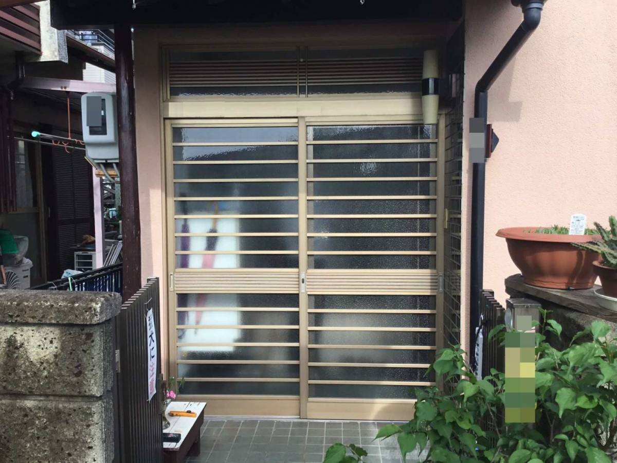 スルガリックス 静岡店の玄関を新しくしたいの施工前の写真1
