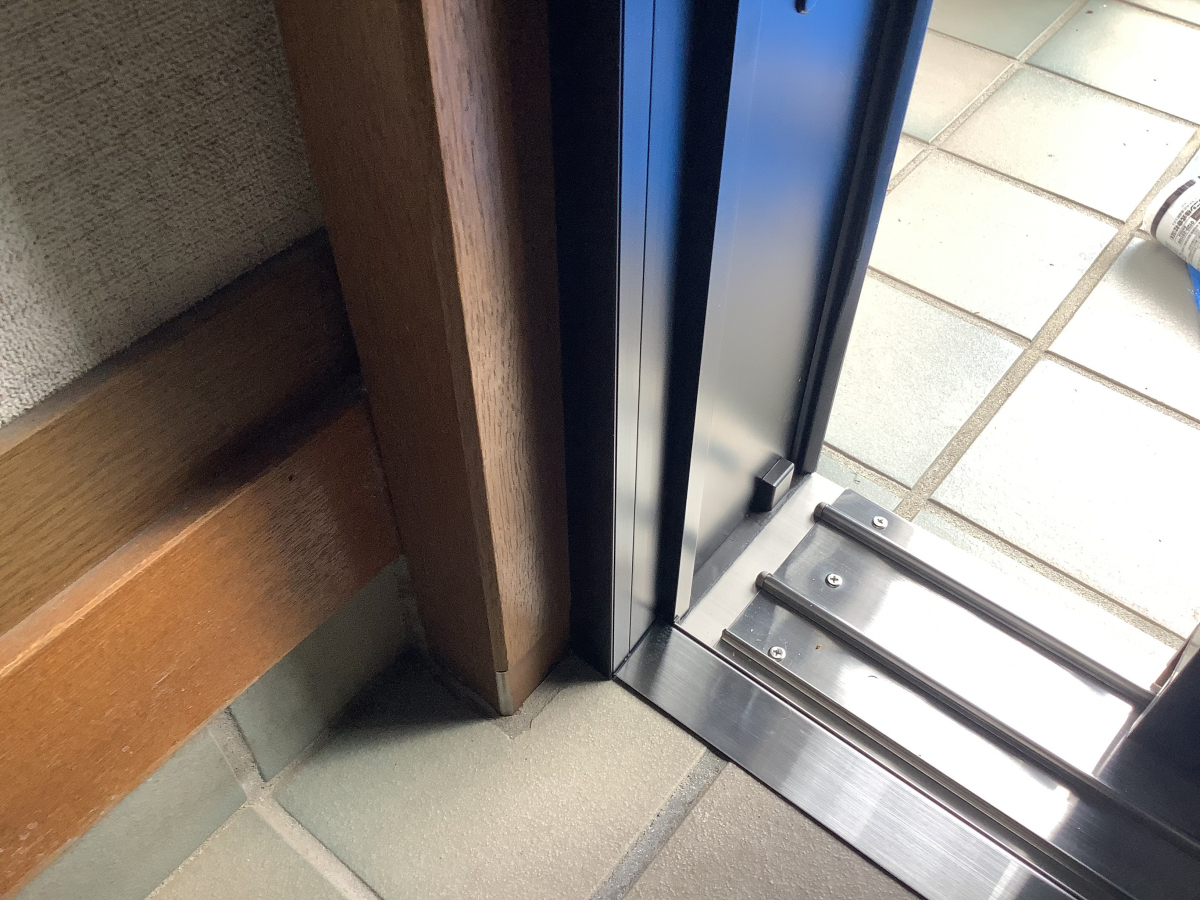 スルガリックス 静岡店の電気錠の玄関引戸に替えたいの施工後の写真3