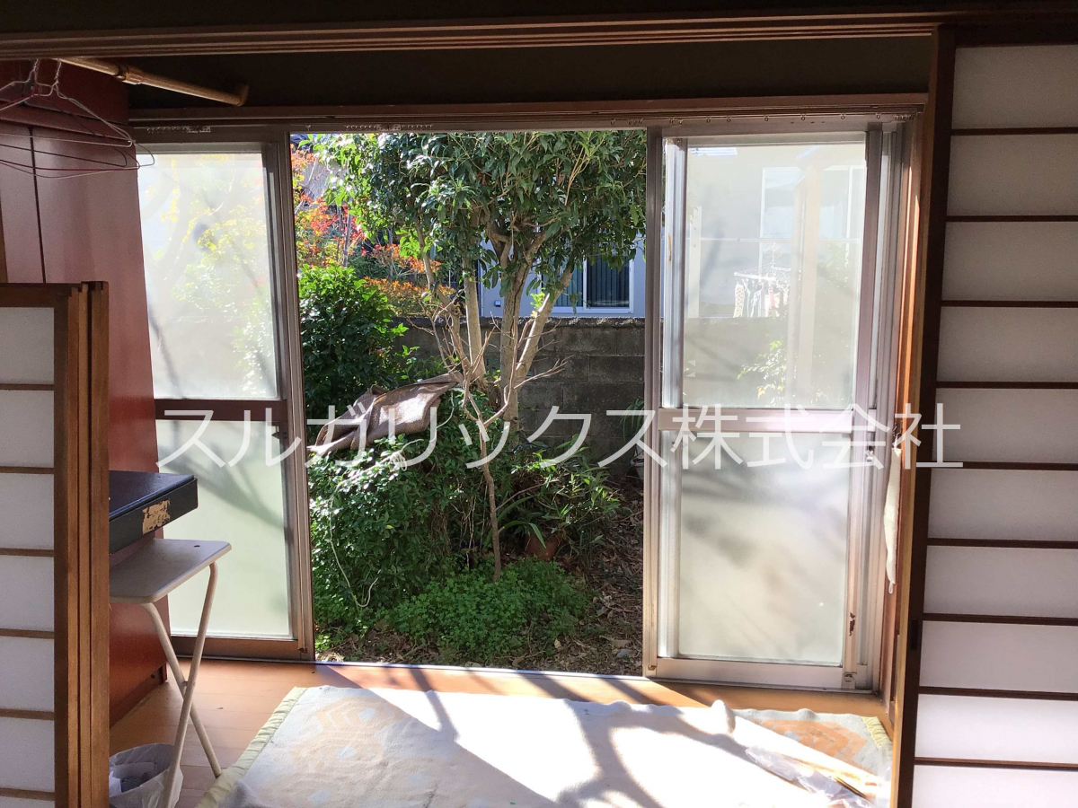 スルガリックス 静岡店の寒さ対策として内窓を取り付けたいの施工前の写真1