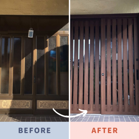 施工事例の写真