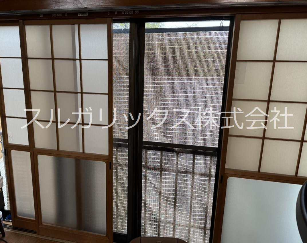 スルガリックス 静岡店の障子を取り外して、内窓を付けたい。の施工前の写真1