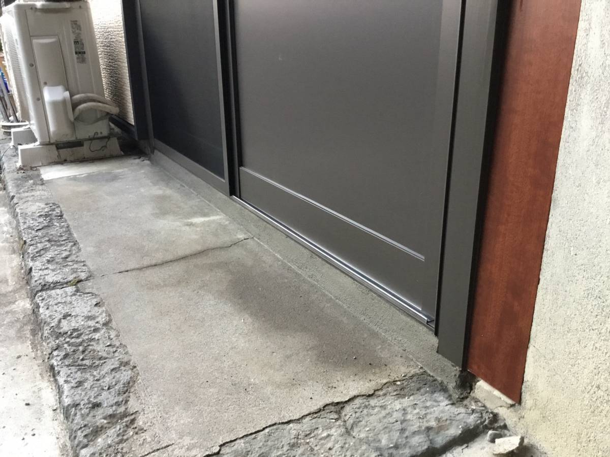 スルガリックス 静岡店のアルミの引き違い戸がうまく開かなくなったの施工後の写真3