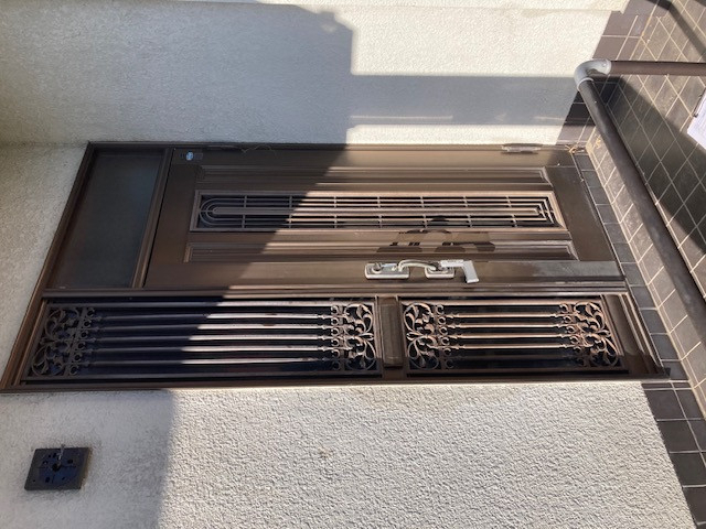 ウッディ大栄トーヨー住器の【越谷市】玄関ドアをリフォームしましたの施工前の写真1