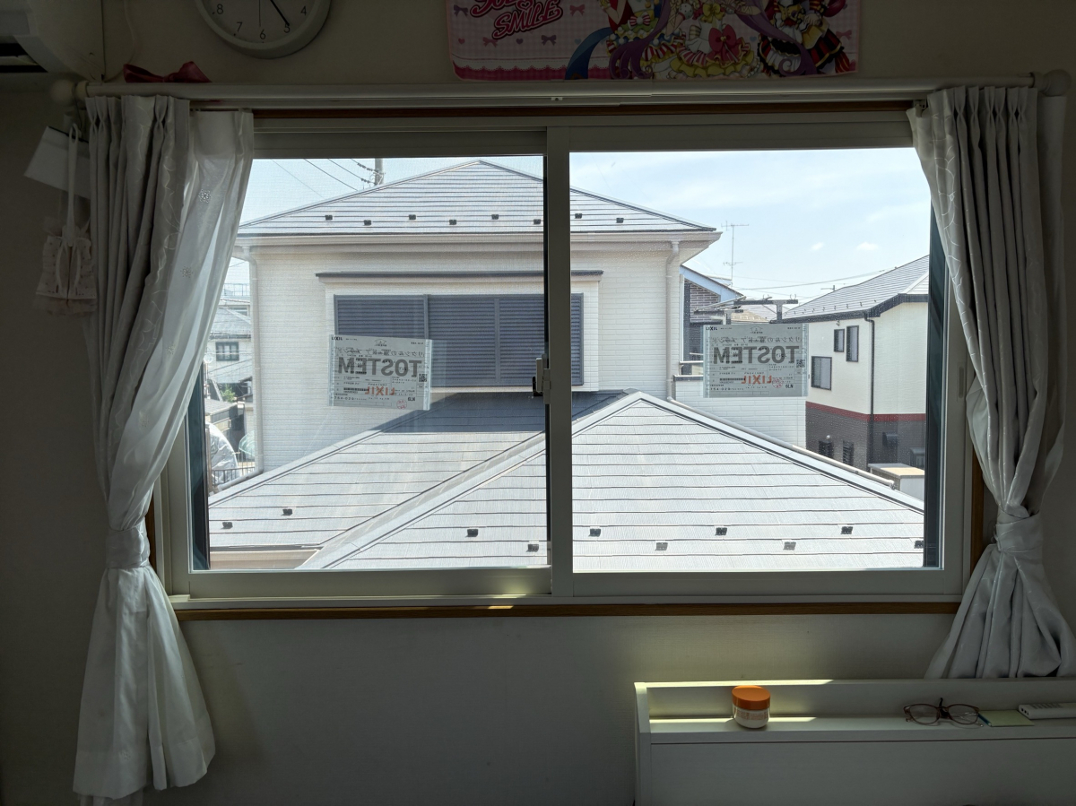 窓みらいの【さいたま市岩槻区】子ども部屋の内窓リフォームで防音&断熱!マンションでも設置OKの施工後の写真1