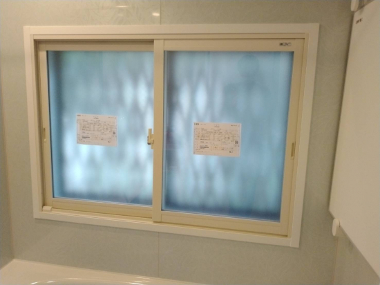 リフォームショップミナトの浴室の内窓（インプラス）の施工例施工事例写真1