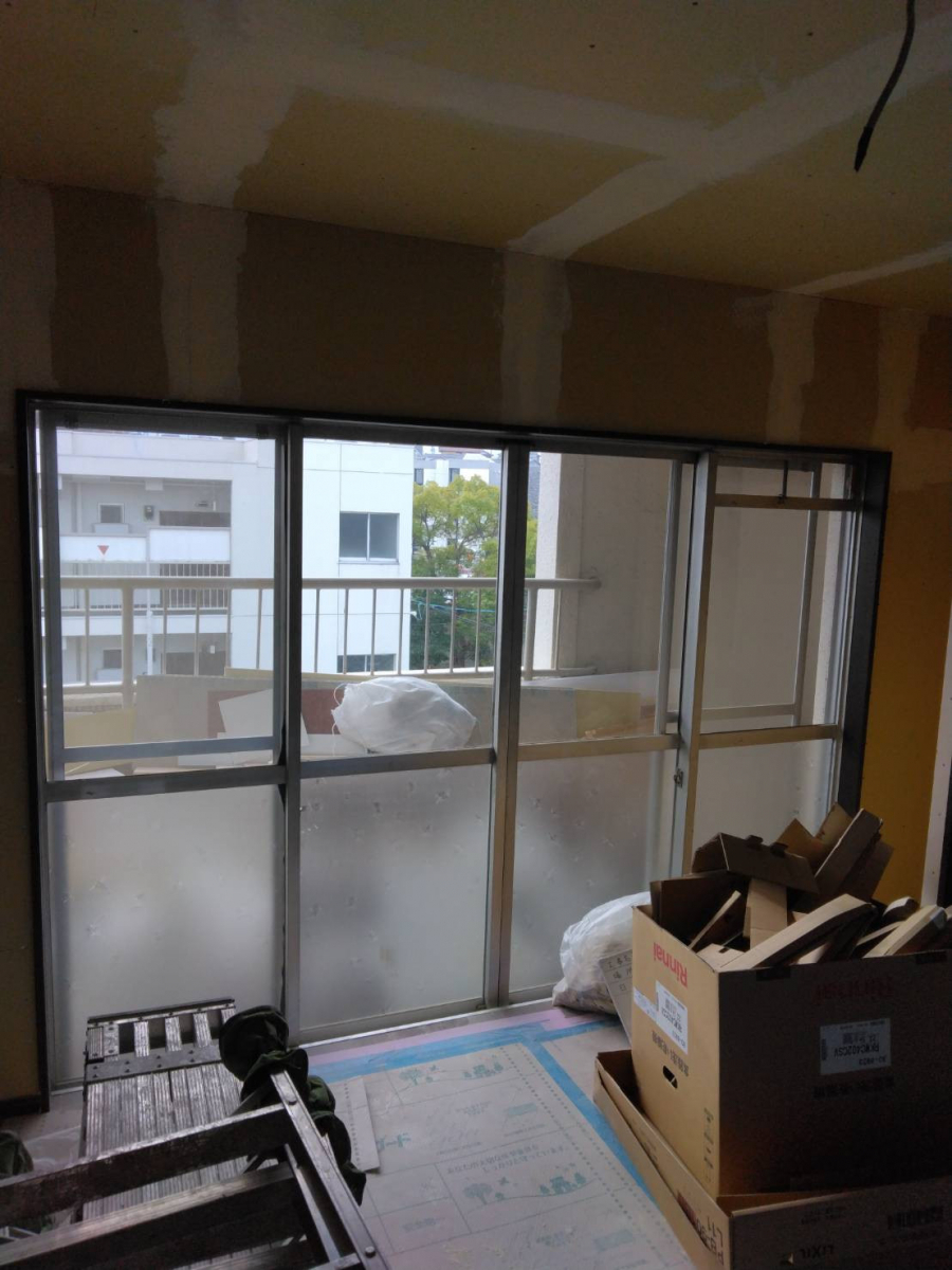 リフォームショップミナトの内窓（インプラス）の施工例の施工前の写真1