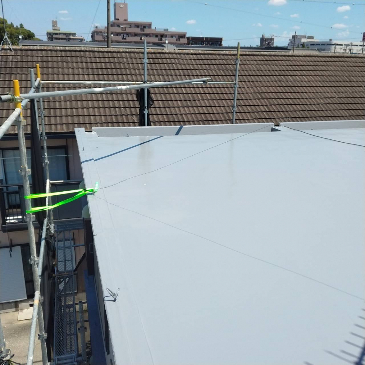 リフォームショップミナトの屋上防水工事で雨漏りゼロへ！見た目も機能も一新✨の施工後の写真1