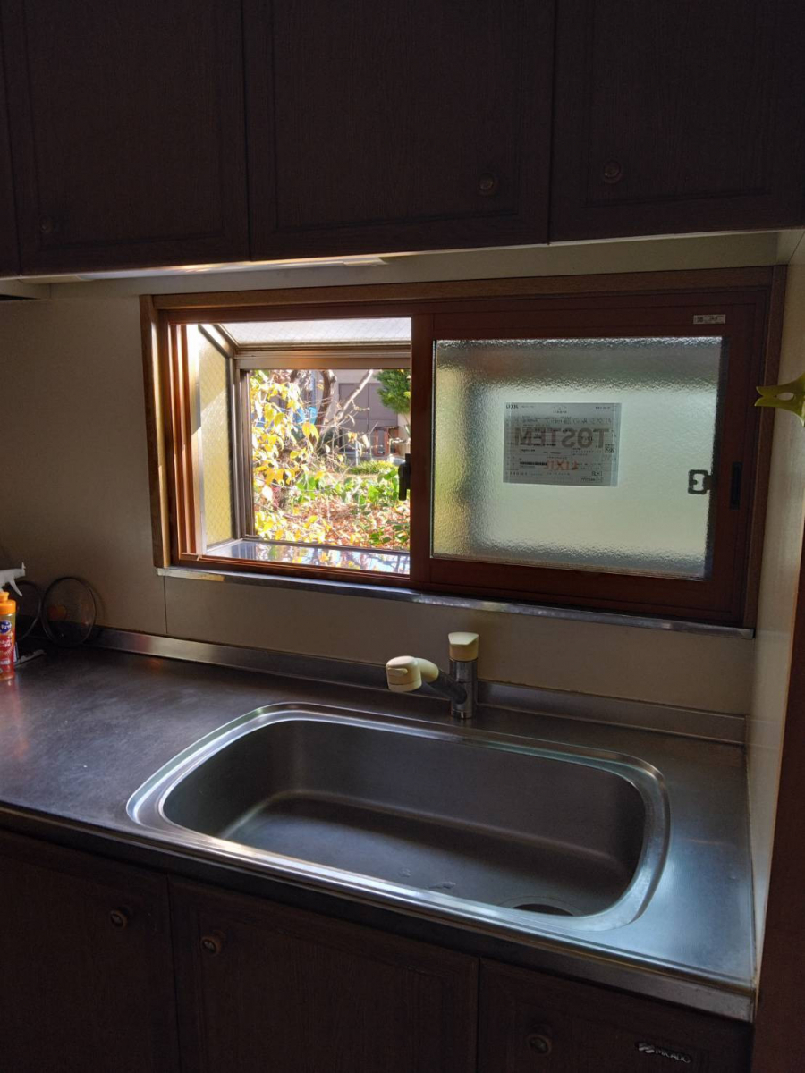 リフォームショップミナトの【キッチン窓にインプラス設置で快適アップ！】の施工後の写真1