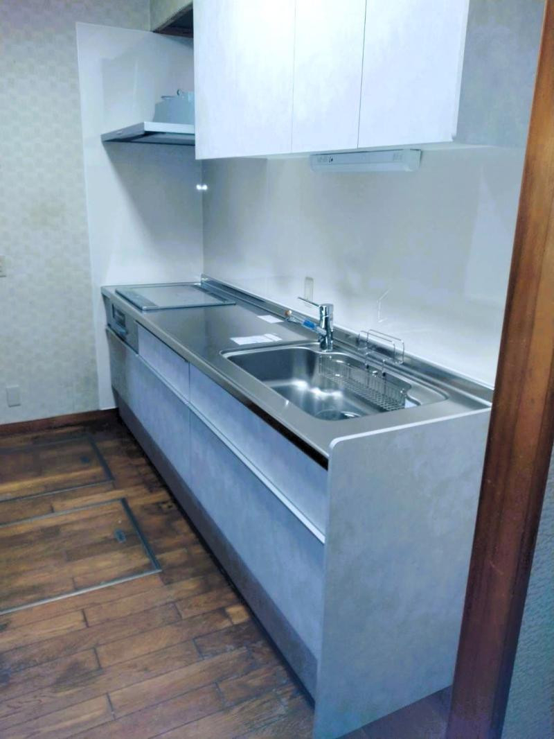 五城目トーヨー住器 能代店のキッチンリフォームの施工後の写真1