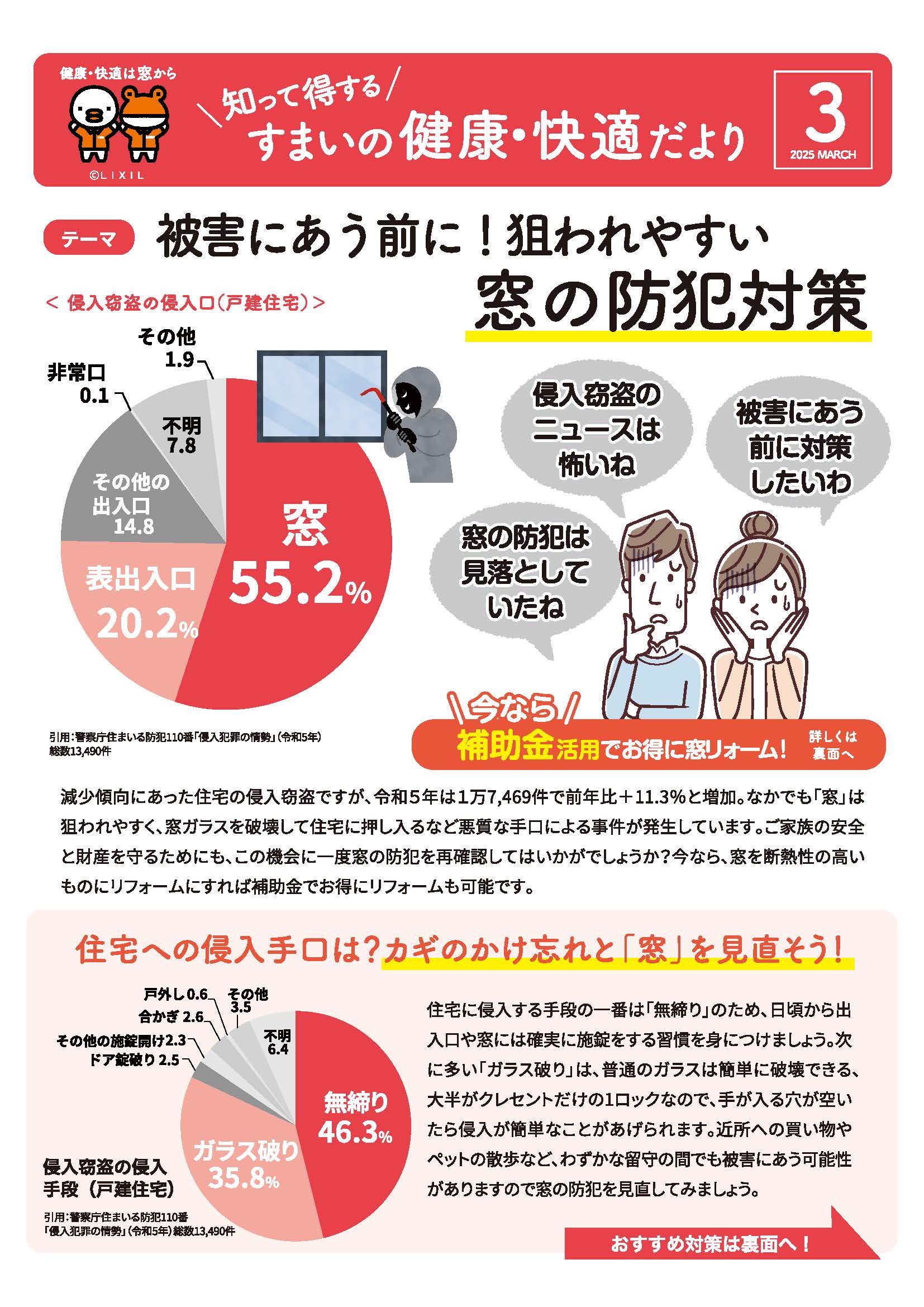 皆さん！《防犯対策》大丈夫ですか❓ イワセトーヨー住器のブログ 写真6