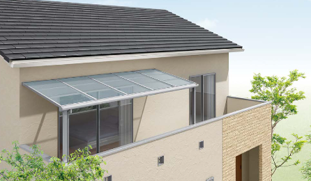 イワセトーヨー住器の戸田市【定番こそ最強！】バルコニーのテラス屋根取付工事の施工事例詳細写真1