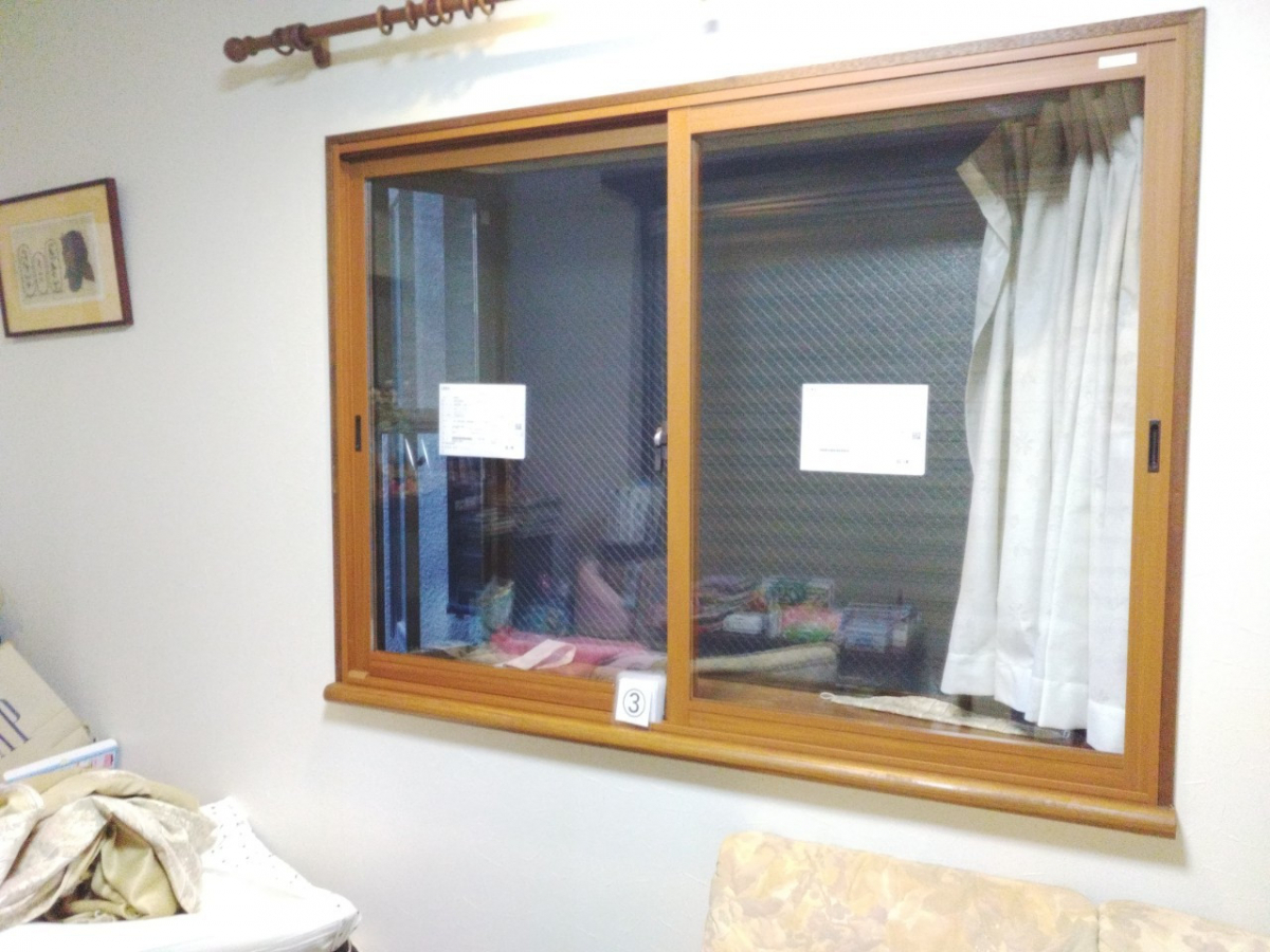 イワセトーヨー住器のさいたま市　LIXIL　インプラスを窓断熱改修として取付しました。の施工後の写真1