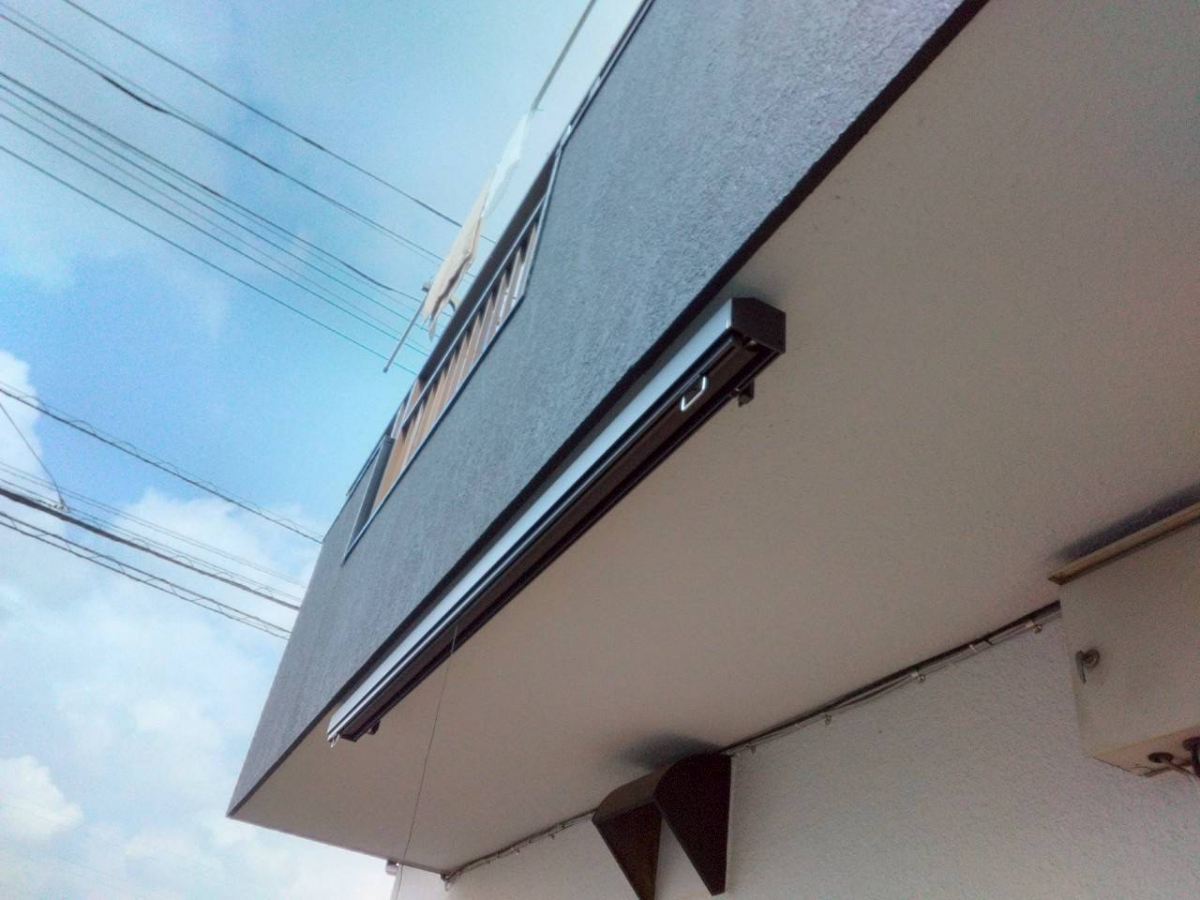 イワセトーヨー住器のさいたま市【暑さは外から防ぐのが大事!】スタイルシェード取付工事の施工後の写真2