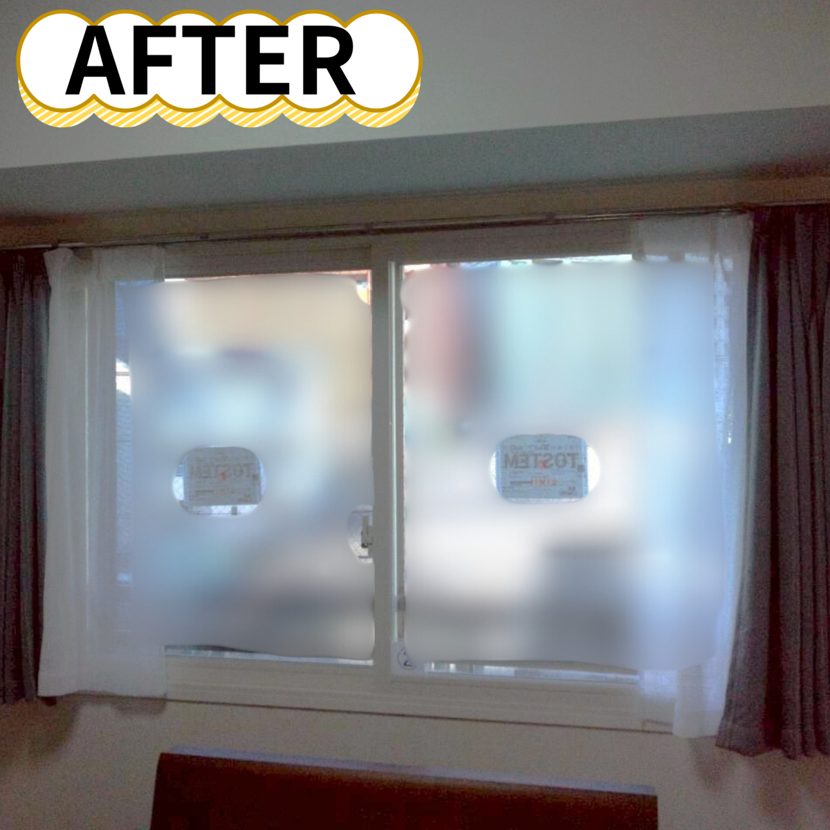 イワセトーヨー住器のさいたま市【マンションにも設置可♪】内窓取付工事の施工後の写真1