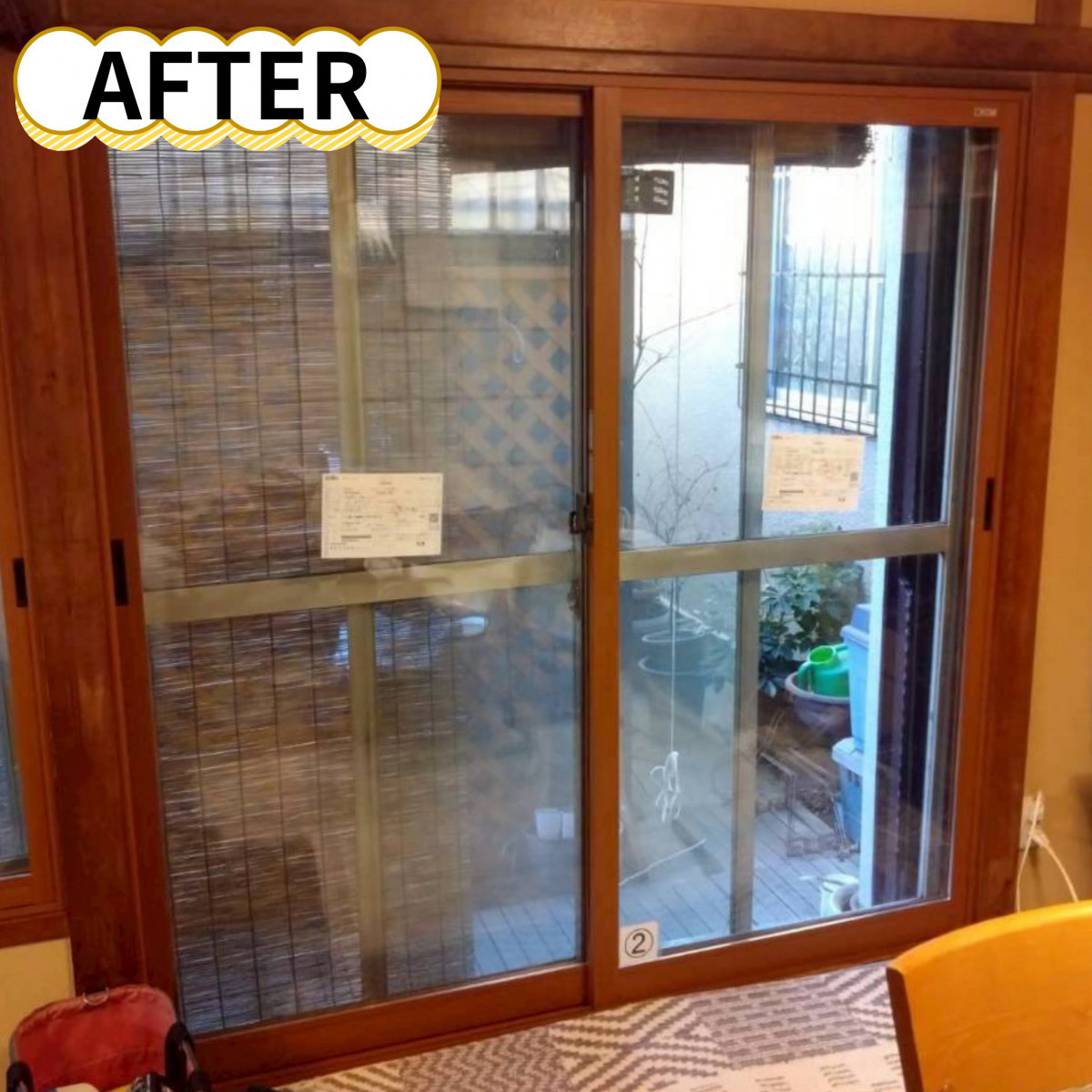 イワセトーヨー住器のさいたま市【補助金使用で内窓設置🌞】内窓取付工事の施工後の写真1