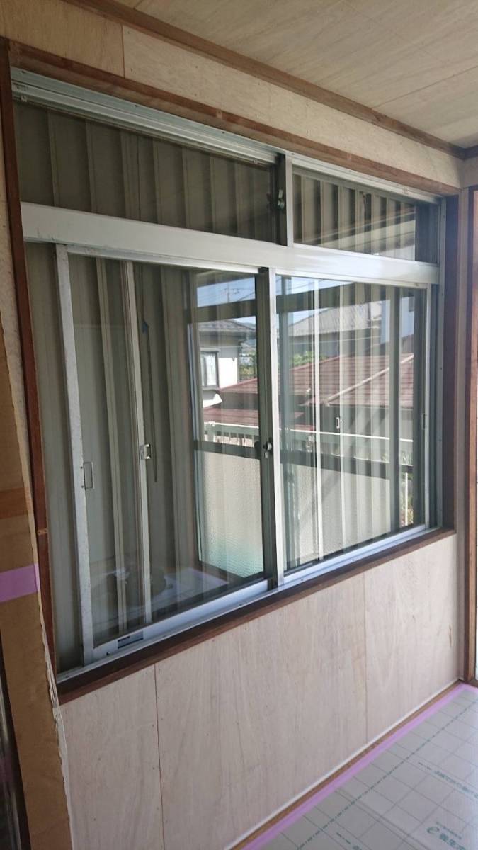 イワセトーヨー住器の桶川市で内窓　インプラスを取付しましたの施工前の写真2