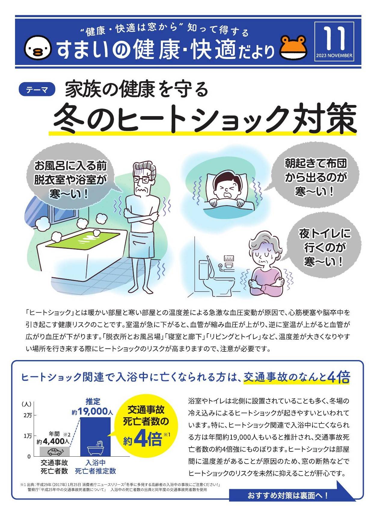 すまいの健康・快適だより　１１月号 太陽トーヨーのブログ 写真1