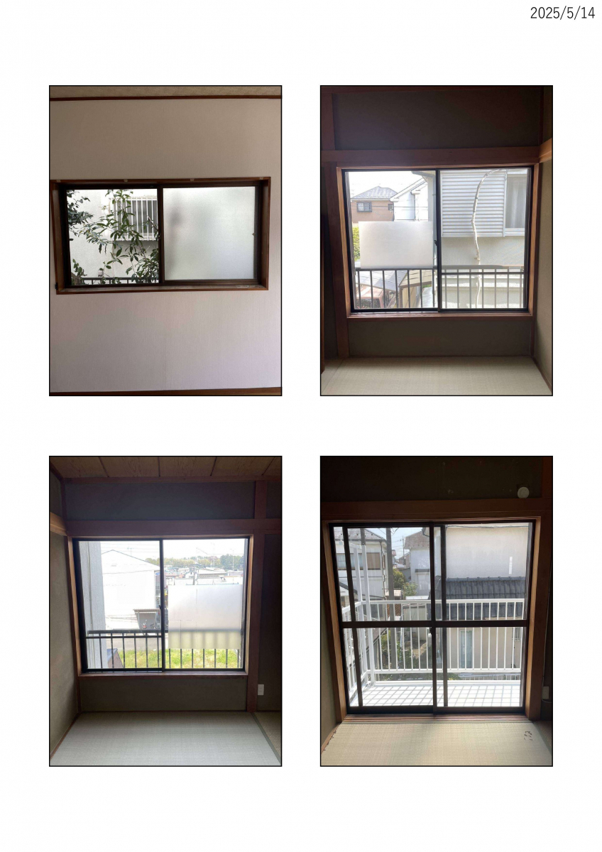 太陽トーヨーの町田市 / 内窓取付工事 / インプラスの施工前の写真2