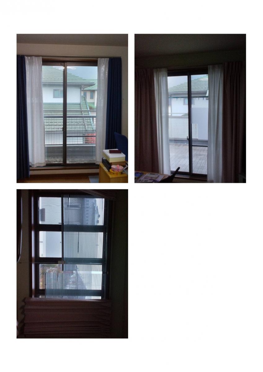 太陽トーヨーの横浜市/内窓取付工事/インプラスの施工前の写真2