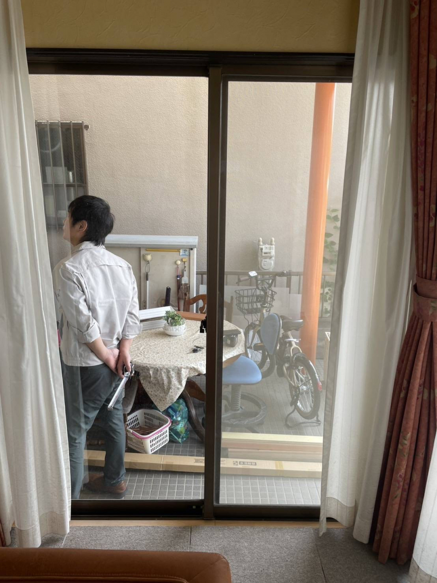 太陽トーヨーの座間市 / 内窓取付工事 / インプラスの施工前の写真1