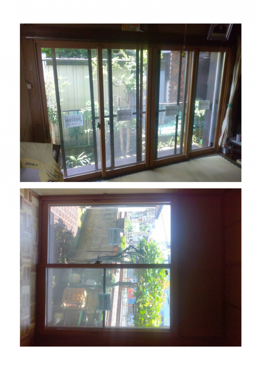 太陽トーヨーの厚木市 / 内窓取付工事 / インプラスの施工後の写真2