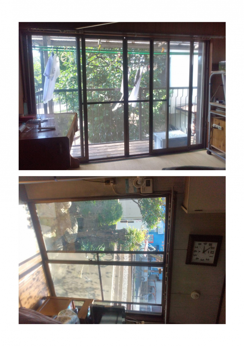 太陽トーヨーの厚木市 / 内窓取付工事 / インプラスの施工前の写真1