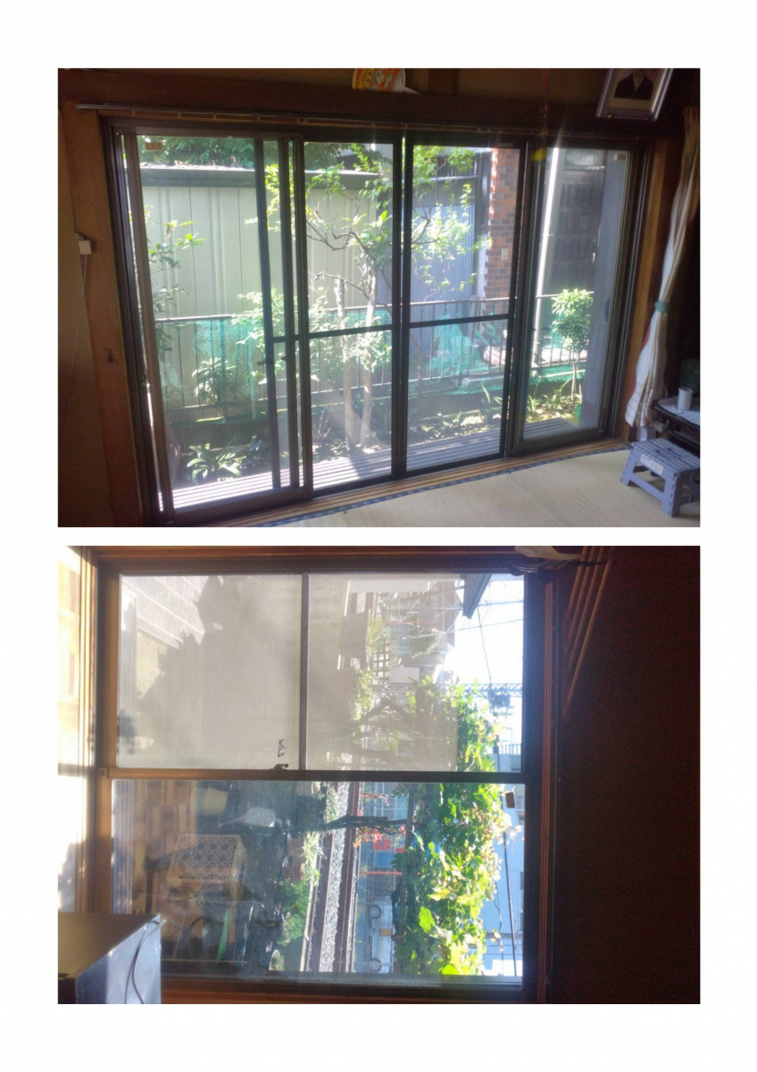 太陽トーヨーの厚木市 / 内窓取付工事 / インプラスの施工前の写真2