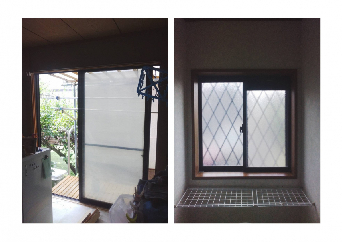 太陽トーヨーの【25/9/5】座間市 / 内窓取付工事 / インプラスの施工前の写真1