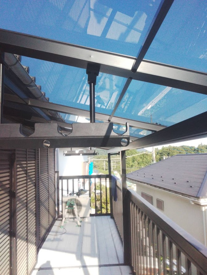 太陽トーヨーの【25/10/8】座間市 / テラス屋根工事 / スピーネの施工後の写真1