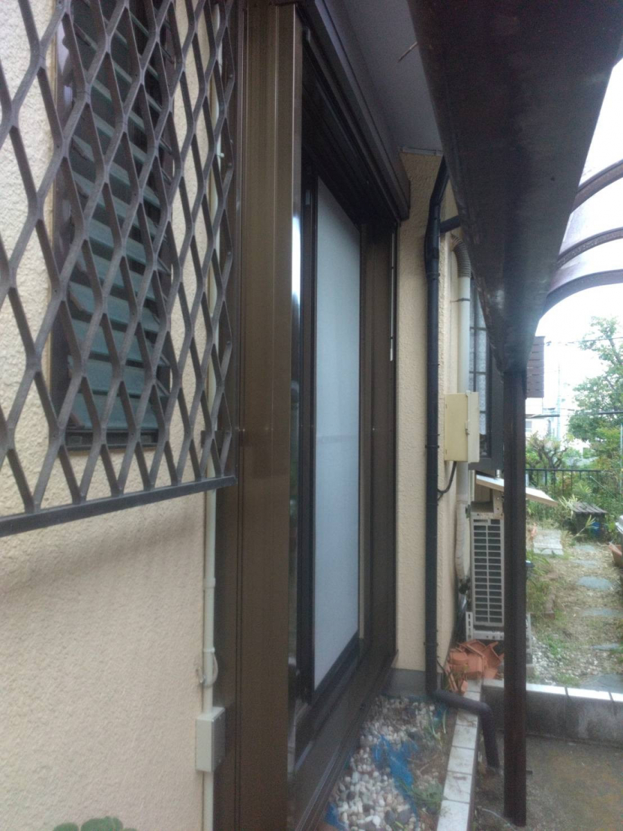 太陽トーヨーの【25/10/16】海老名市 / シャッター取付工事 / リフォームシャッターの施工後の写真1