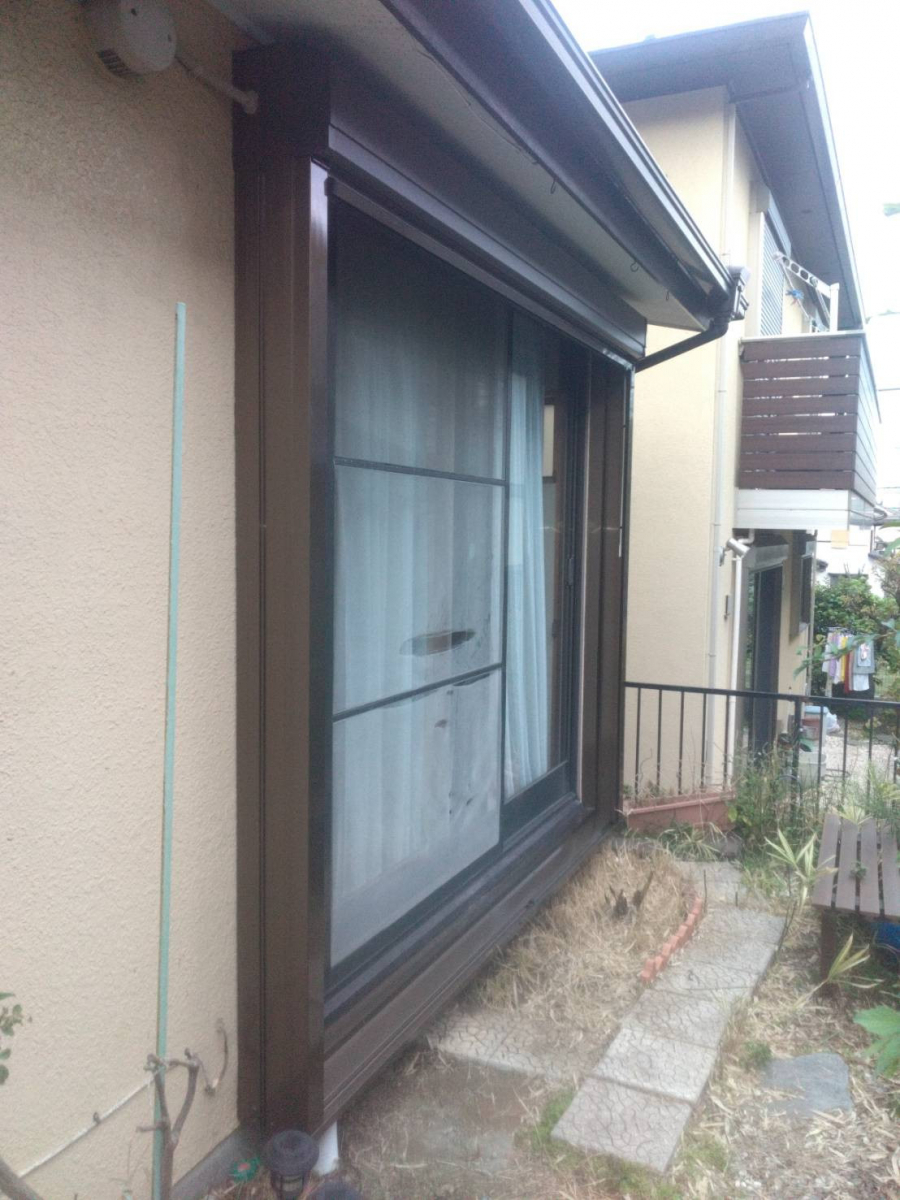 太陽トーヨーの【25/10/16】海老名市 / シャッター取付工事 / リフォームシャッターの施工後の写真2