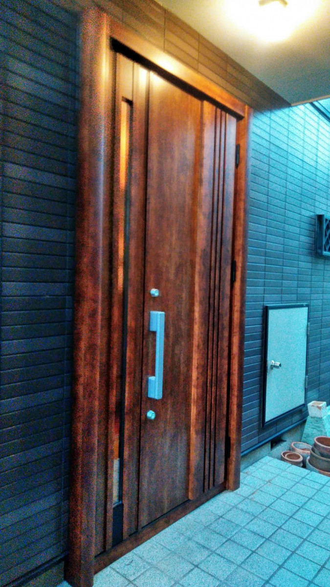 太陽トーヨーの【26/3/17】座間市 / 玄関リフォーム / リシェントの施工後の写真1