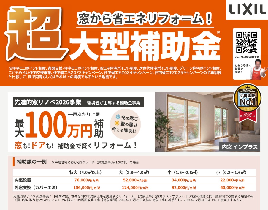 みもとトーヨーの補助金を活用してお得に窓の断熱リフォームを！の施工事例詳細写真1