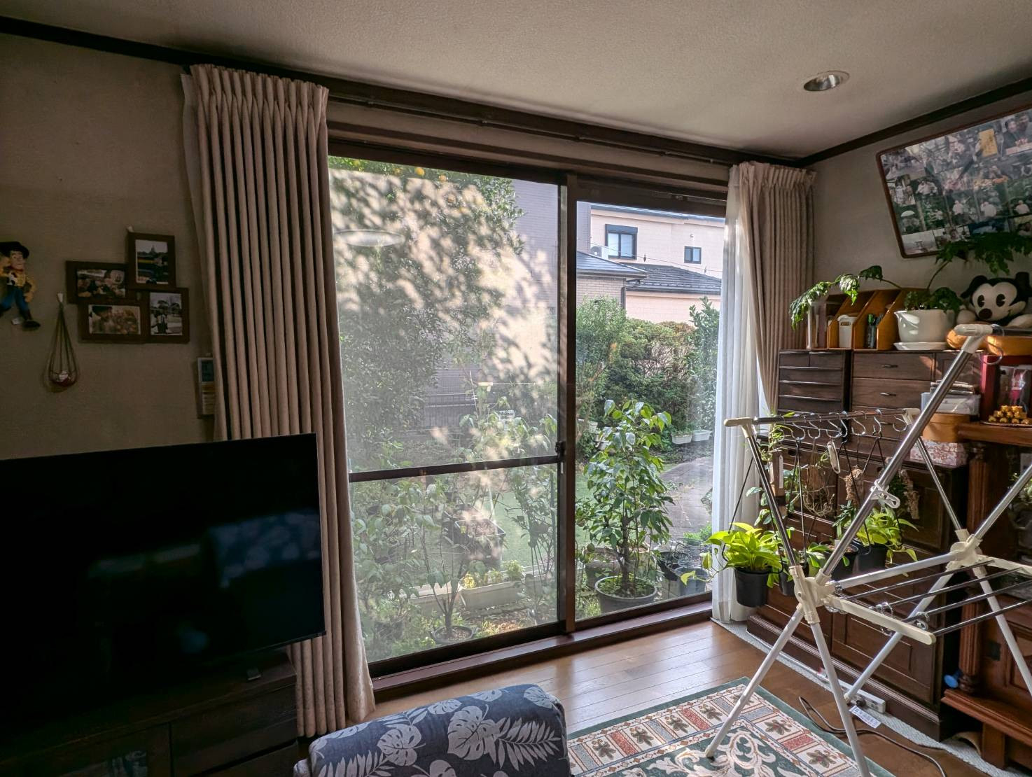 みもとトーヨーの越谷市　内窓インプラス　ガラス種にこだわりたいの施工前の写真1